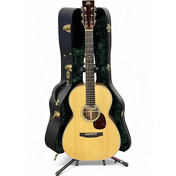 Used Foggy Bottom H12 Deluxe Natural Acoustic Guitar