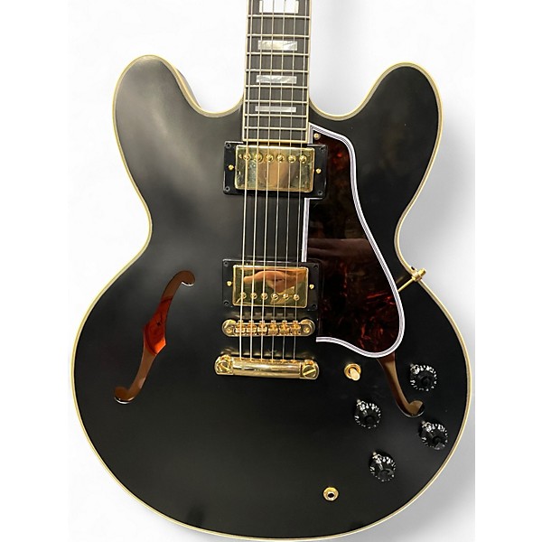 Used Epiphone 1959 ES-355 Ebony Hollow Body Electric Guitar