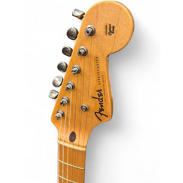 Used Fender 1954 50TH ANNIVERSARY STRATOCASTER Tobacco Sunburst Solid Body Electric Guitar