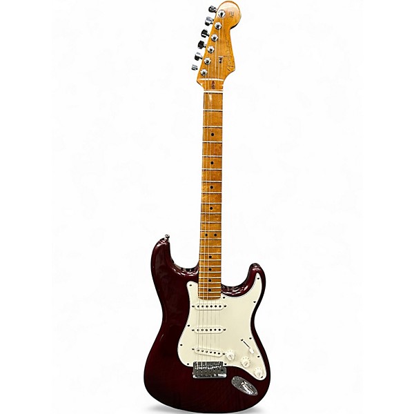 Used Fender Custom Shop Classic Player Stratocaster Wine Red Solid Body Electric Guitar