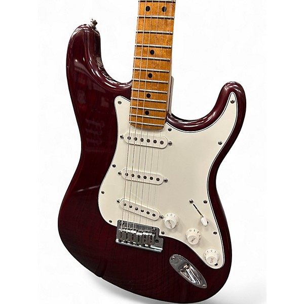 Used Fender Custom Shop Classic Player Stratocaster Wine Red Solid Body Electric Guitar