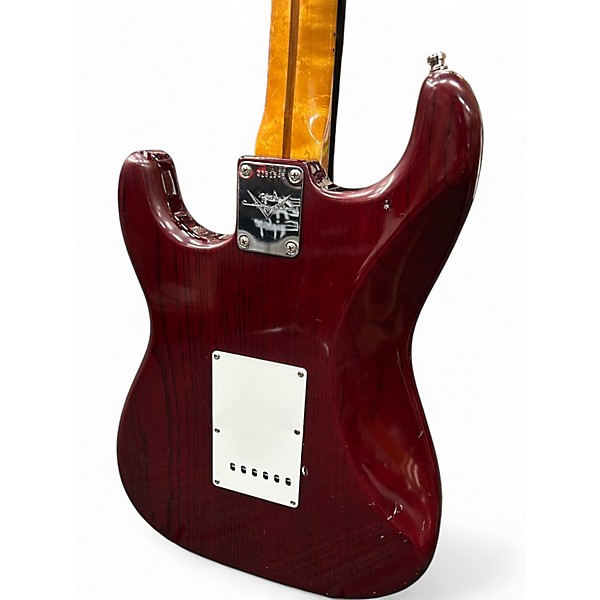 Used Fender Custom Shop Classic Player Stratocaster Wine Red Solid Body Electric Guitar