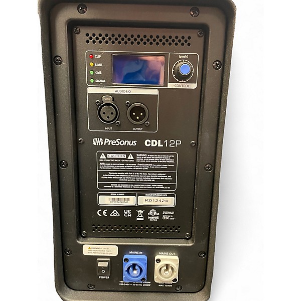 Used PreSonus CDL12P Powered Speaker