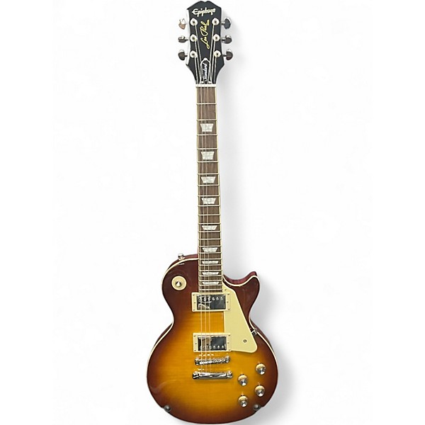 Used Epiphone Les Paul Standard 2 Color Sunburst Solid Body Electric Guitar