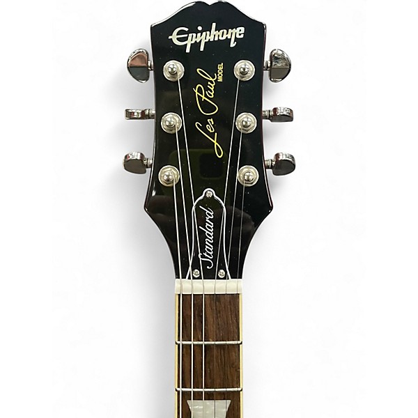 Used Epiphone Les Paul Standard 2 Color Sunburst Solid Body Electric Guitar