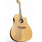 Used Cole Clark Fat Lady 3 Natural Acoustic Electric Guitar thumbnail