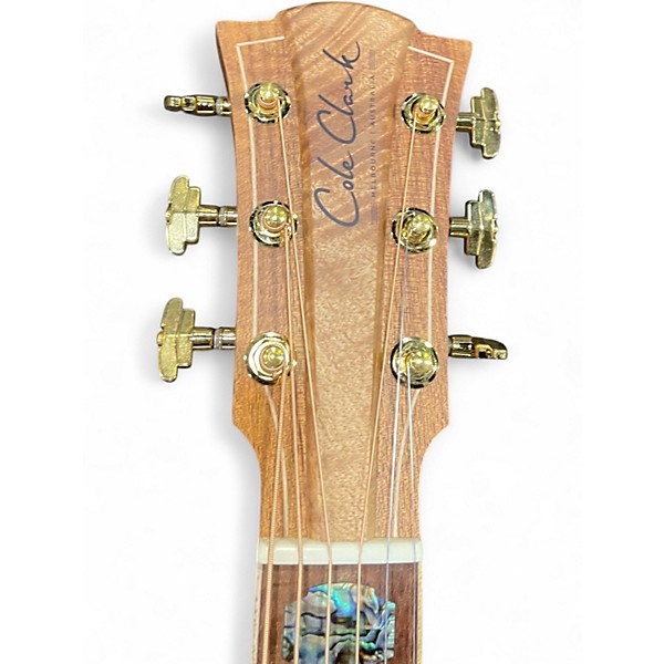 Used Cole Clark Fat Lady 3 Natural Acoustic Electric Guitar