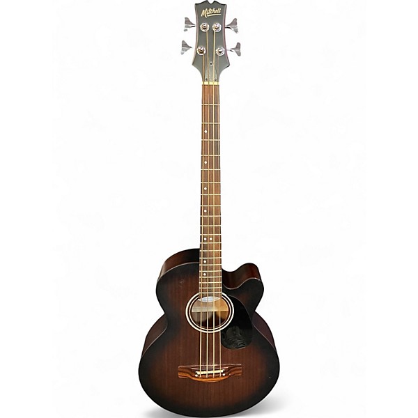 Used Mitchell T239BCE Mahogany Acoustic Bass Guitar