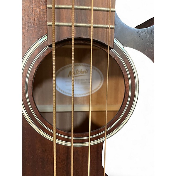 Used Mitchell T239BCE Mahogany Acoustic Bass Guitar
