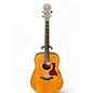 Used 2005 Taylor 110E Natural Acoustic Electric Guitar thumbnail