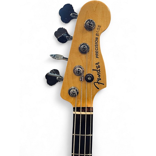 Used 2016 Fender American Elite Precision Bass 3 Color Sunburst Electric Bass Guitar