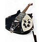 Vintage 1980s Rickenbacker 320 Black Solid Body Electric Guitar thumbnail