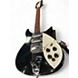 Vintage 1980s Rickenbacker 320 Black Solid Body Electric Guitar