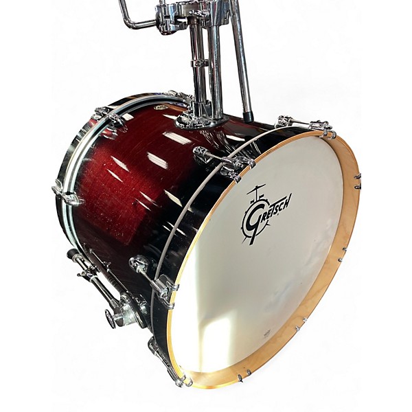 Used Gretsch Drums 6 Piece Catalina Maple Dark Cherry Burst Drum Kit