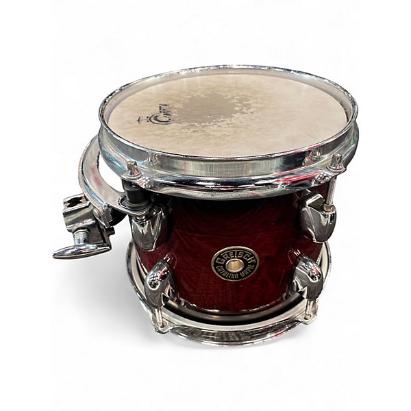 Used Gretsch Drums 6 Piece Catalina Maple Dark Cherry Burst Drum Kit