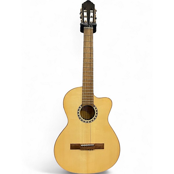 Used Lucero LFN200SCE Natural Classical Acoustic Electric Guitar
