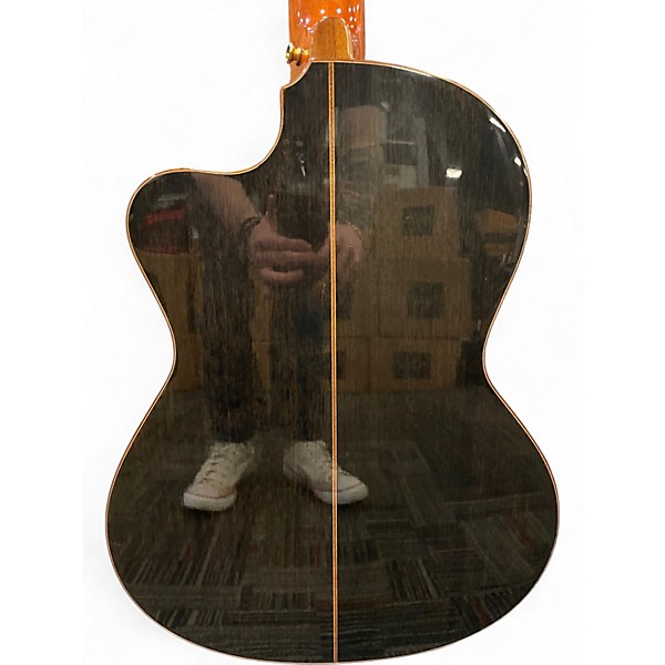 Used Lucero LFN200SCE Natural Classical Acoustic Electric Guitar