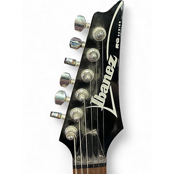 Used Ibanez RG120 Chrome Red Metallic Solid Body Electric Guitar