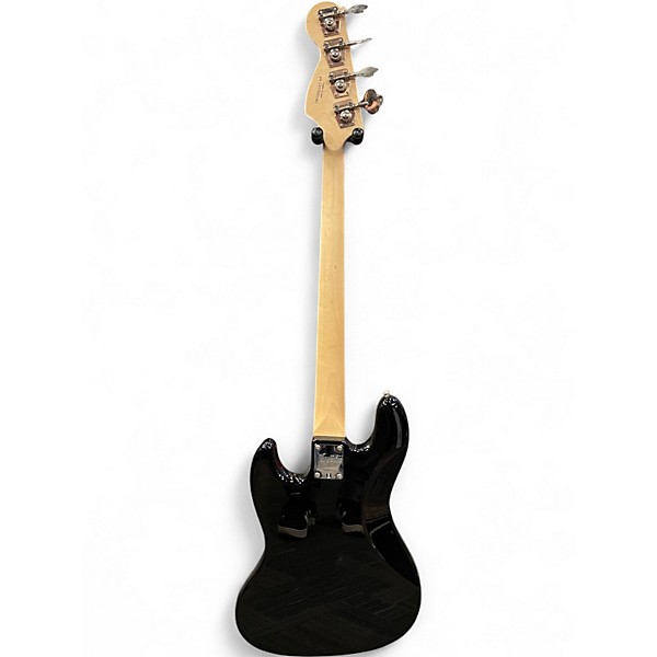 Used Squier Affinity Jazz Bass Black Electric Bass Guitar