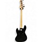 Used Squier Affinity Jazz Bass Black Electric Bass Guitar