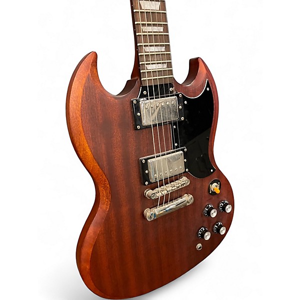 Used Epiphone G-400 Worn Brown Solid Body Electric Guitar