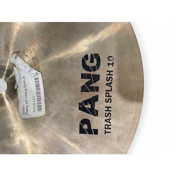 Used Dream 10in Pang Trash Splash Cymbal