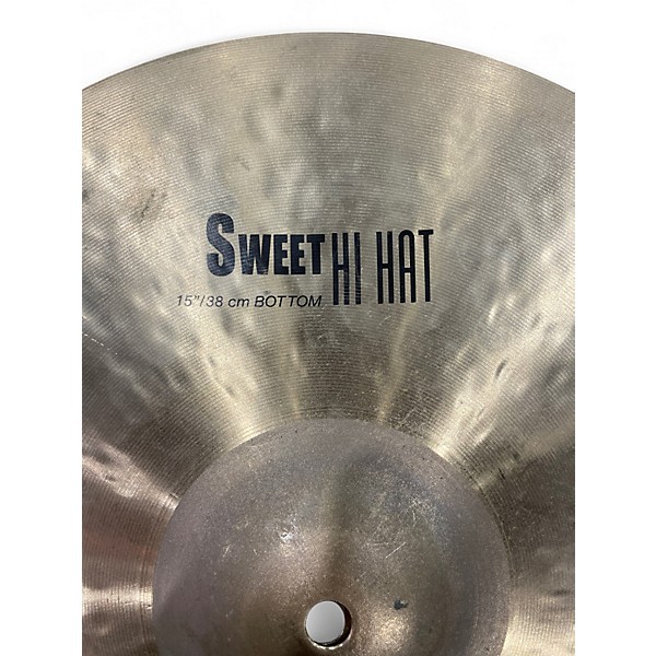 Used Zildjian 15in K Sweet Hi-Hat Pair Cymbal