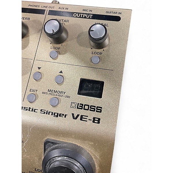 Used BOSS VE8 Acoustic Singer Effect Processor