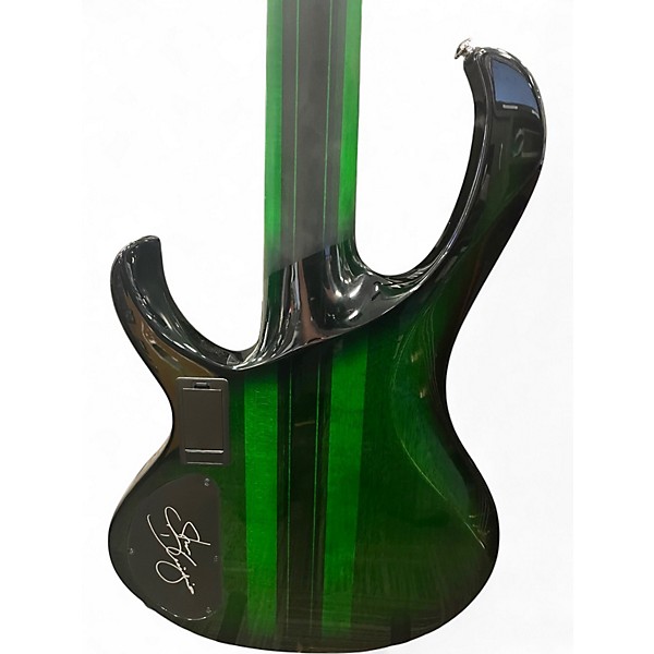 Used Ibanez SDGB1 Steve Di Giorgio Signature Moss Green Electric Bass Guitar