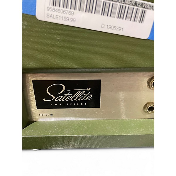 Used Satellite Amplifiers ELMER 12 WATT Tube Guitar Amp Head