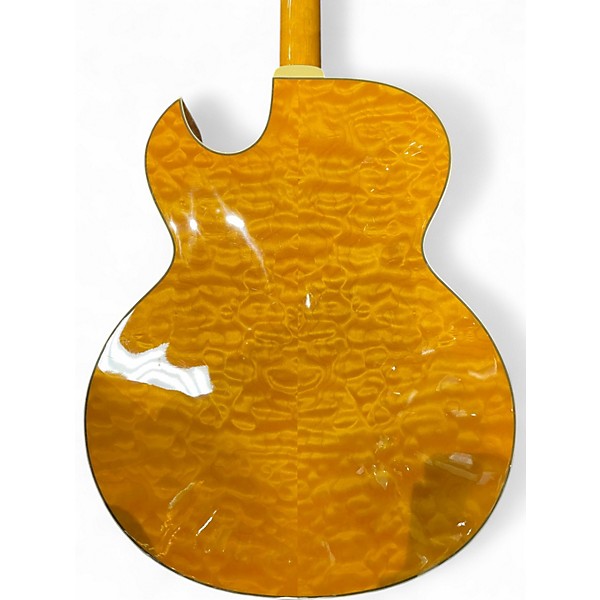 Used Samick JZ-3 Natural Hollow Body Electric Guitar