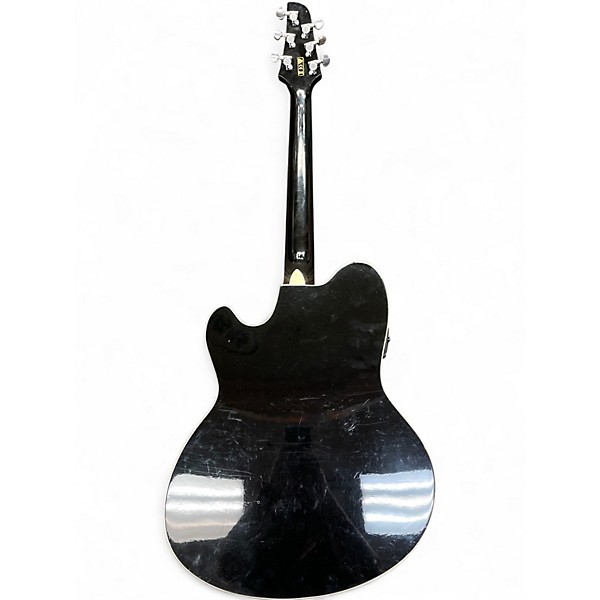 Used Ibanez TCY10E Talman Black Acoustic Electric Guitar