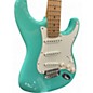 Used Fender Limited Edition Player Stratocaster Seafoam Green Solid Body Electric Guitar