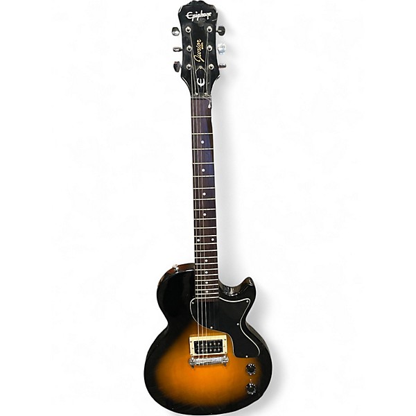 Used Epiphone Les Paul Junior Sunburst Solid Body Electric Guitar