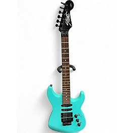 Used Fender HM Heavy Metal Stratocaster Surf Green Solid Body Electric Guitar