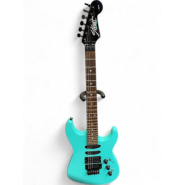 Used Fender HM Heavy Metal Stratocaster Surf Green Solid Body Electric Guitar