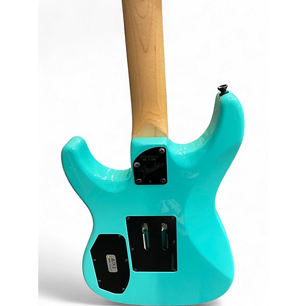 Used Fender HM Heavy Metal Stratocaster Surf Green Solid Body Electric Guitar