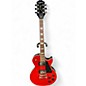Used Epiphone LES PAUL MUSE RED FLAKE Solid Body Electric Guitar thumbnail
