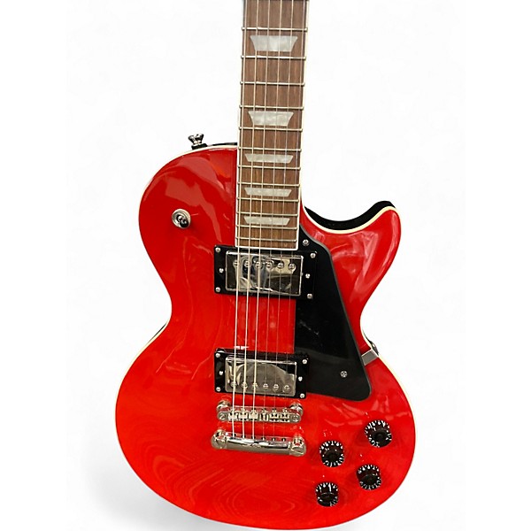 Used Epiphone LES PAUL MUSE RED FLAKE Solid Body Electric Guitar