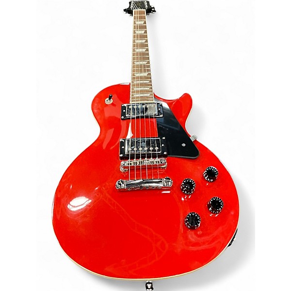 Used Epiphone LES PAUL MUSE RED FLAKE Solid Body Electric Guitar