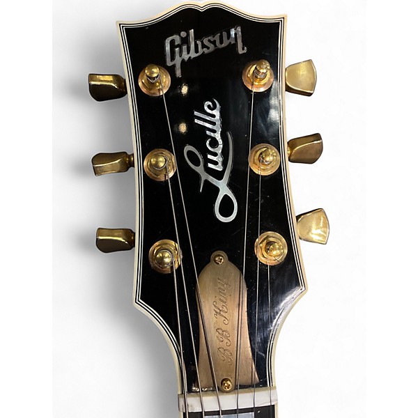 Used Gibson BB King Signature Lucille Black Hollow Body Electric Guitar