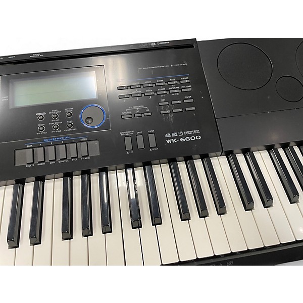 Used Casio WK6600 76 Key Portable Keyboard