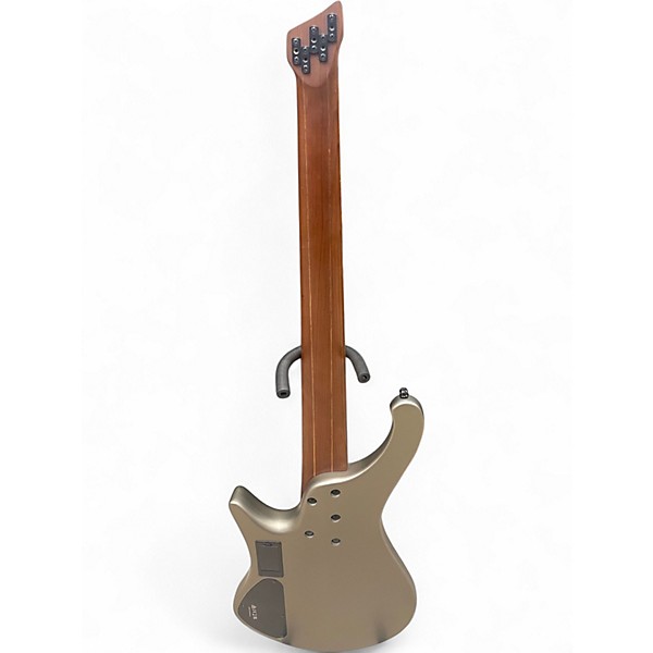 Used Ibanez EHB1005 Metallic Gray Matte Electric Bass Guitar