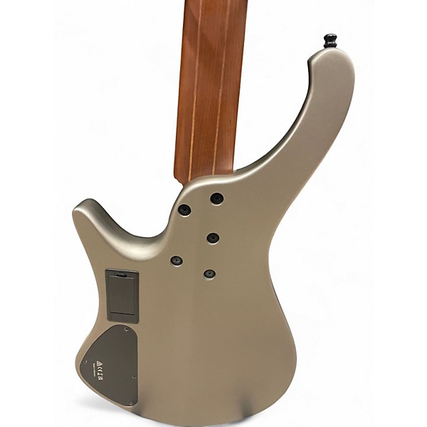 Used Ibanez EHB1005 Metallic Gray Matte Electric Bass Guitar