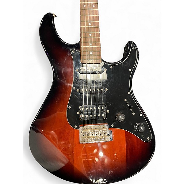 Used Yamaha Pacifica Deluxe Sunburst Solid Body Electric Guitar
