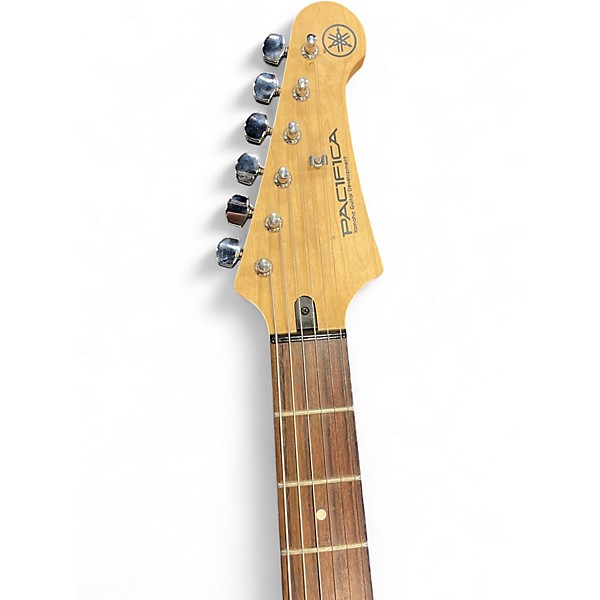 Used Yamaha Pacifica Deluxe Sunburst Solid Body Electric Guitar