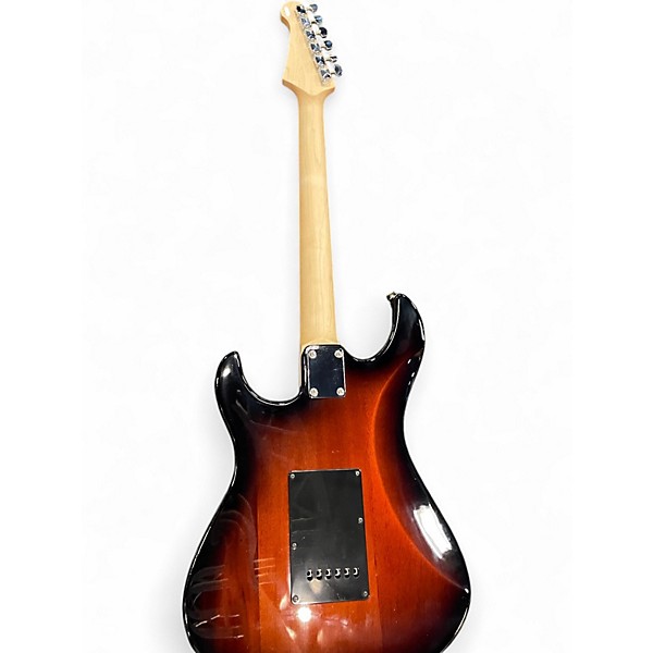 Used Yamaha Pacifica Deluxe Sunburst Solid Body Electric Guitar