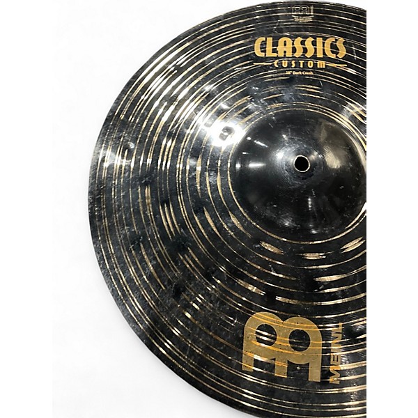 Used MEINL 18in Meinl Classic Custom Dark Crash Cymbal