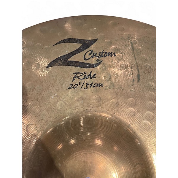 Used Zildjian 20in Z Custom Power Ride Cymbal