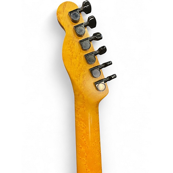 Used T. Shepard  Tele Custom Checked Gold Patina Solid Body Electric Guitar